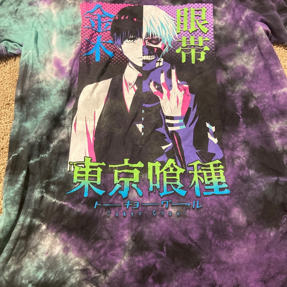 Tokyo Ghoul Tee Medium anime emo grunge hot topic